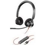 Poly - Plantronics Blackwire 3320 - Microsoft Teams - 3300 Series - Headset - On-Ear - kabelgebunden - USB