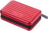 TROIKA Kreditkartenetui KARTENKOFFER rot 7,0 x 10,5 cm, 1 St. (CCC04/RD)