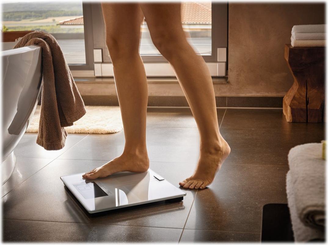 Soehnle Shape Sense Connect 200 Personenwaage Silber