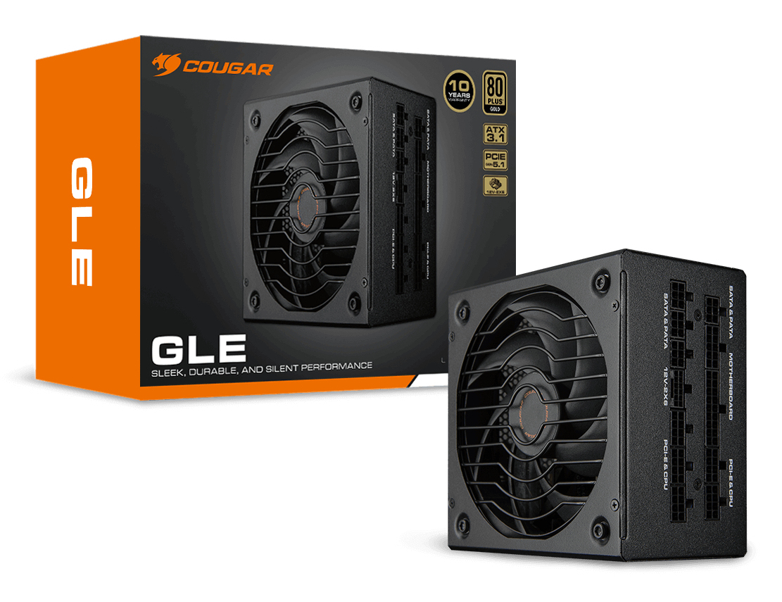 Cougar GLE 1000 W ATX 3.1 80 PLUS Gold Schwarz