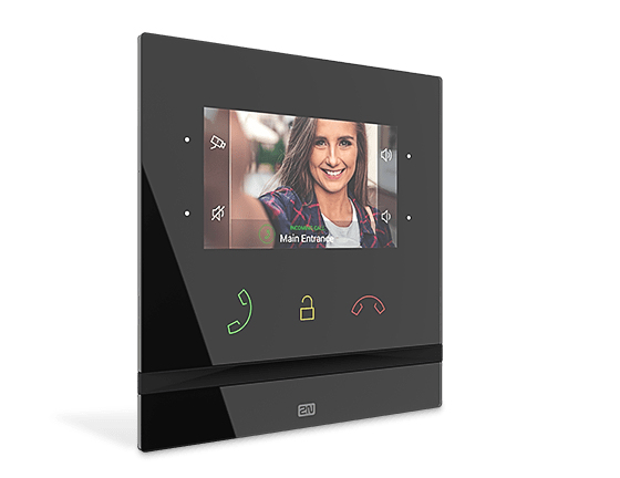 2N Indoor Compact Innensprechstelle 4,3" Schwarz