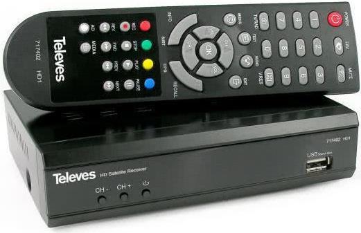 Televes HD1 SAT Receiver FTA HD (717402)  - Onlineshop JACOB Elektronik