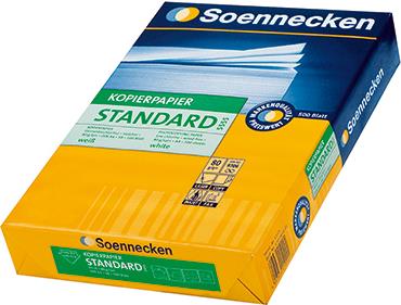 Soennecken Kopierpapier Standard 5555 DIN A4 80g weiß 500 Bl./Pack. (5555)