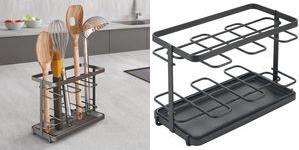 metaltex Küchenutensilien-Organizer Tokyo LAVA, matt-schwarz Material: Metall beschichtet (352904000)