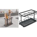 metaltex Küchenutensilien-Organizer Tokyo LAVA, matt-schwarz Material: Metall beschichtet (352904000)