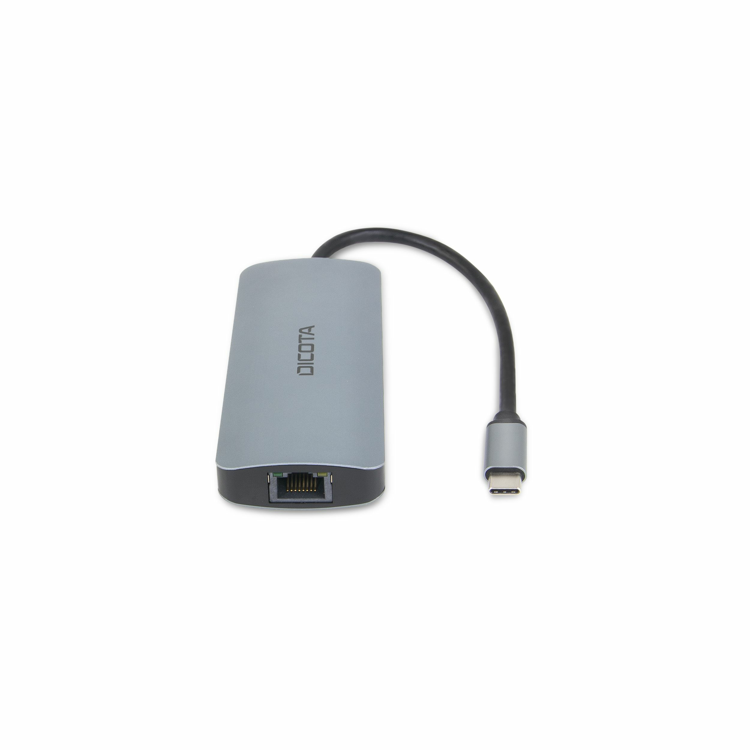 DICOTA D32062 USB-C Dockingstation 4K HDMI 100W PD Silber