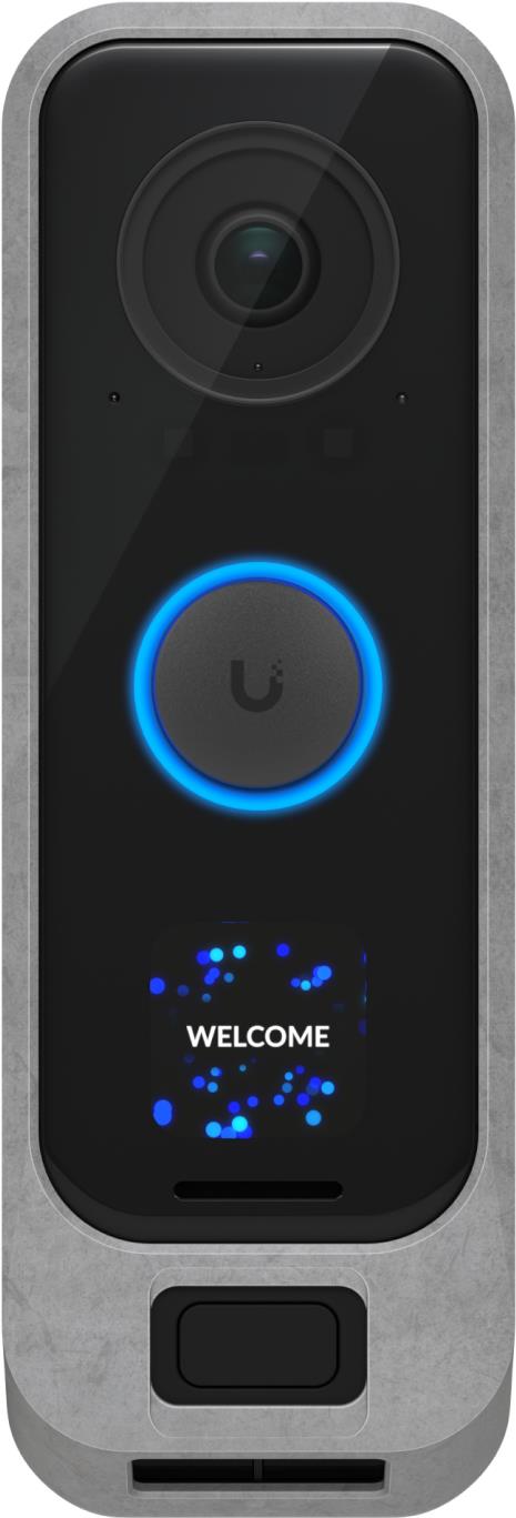 Ubiquiti G4 Doorbell Pro Cover Grau Polycarbonat (PC) 1 Stück(e) (UACC-G4-DB-PRO-COVER-CONCRETE)