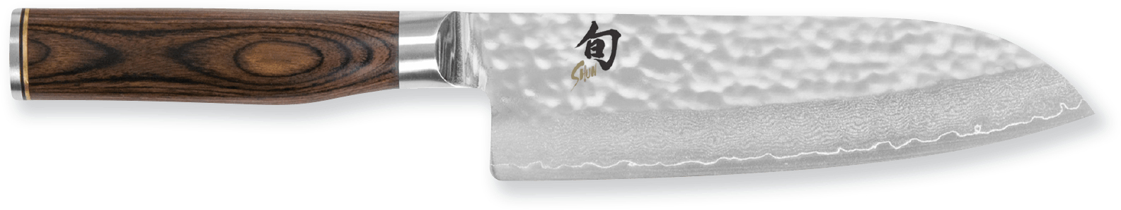 kai Europe Shun Premier TDM-1702 Santokumesser 18 cm Braun