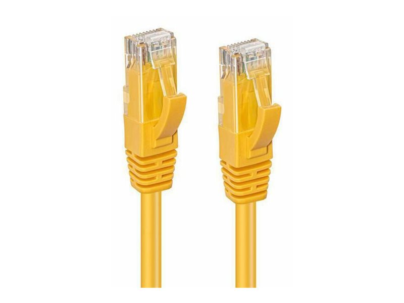 MicroConnect UTP520Y Netzwerkkabel 20 m RJ-45 Gelb