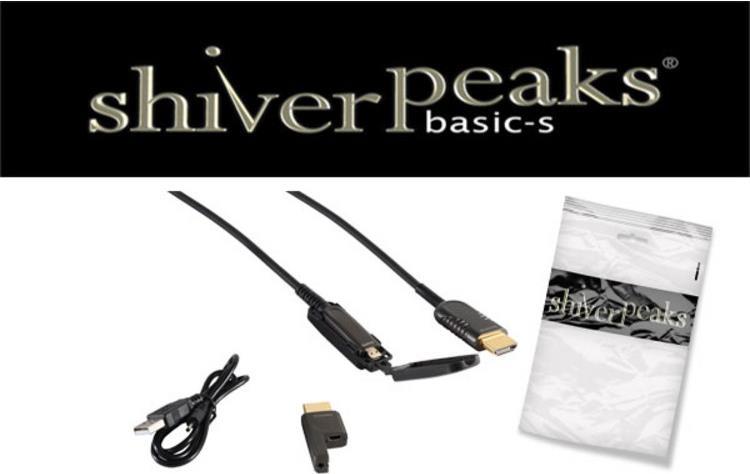 S-CONN shiverpeaks ®-BASIC-S--Optisches HDMI Verlegekabel-Set, 4K, 100,0m (BS30-021005)