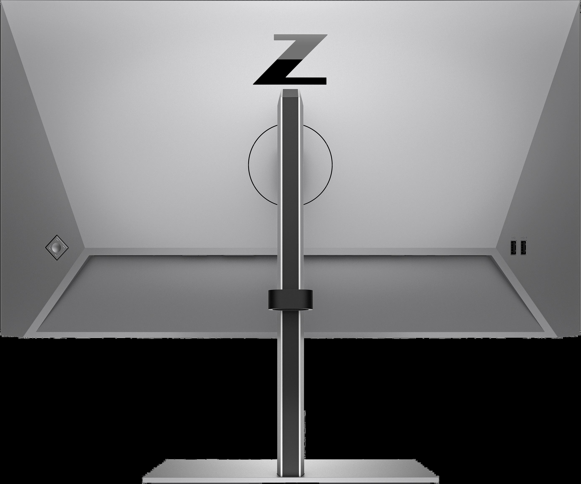HP Z24q G3 23.8" QHD Monitor Silber