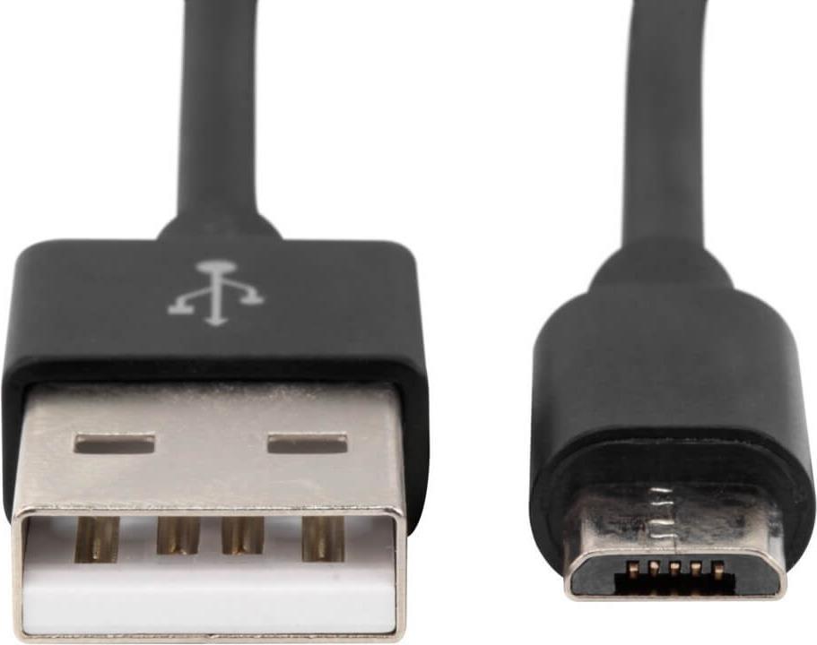 Ansmann 1700-0076 1.2m USB A Micro-USB Schwarz Handykabel (1700-0076)