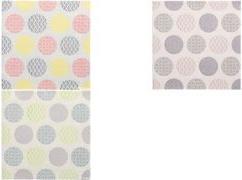 PAPSTAR Motiv-Servietten "ROYAL Collection Rococo", grün aus Tissue, 1/4 Falz, 4-lagig, Maße: 400 x 400 mm - 1 Stück (89284)