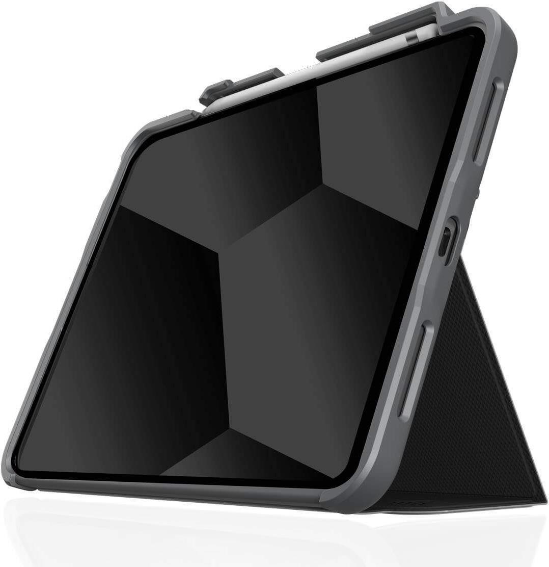 STM Dux Plus Case | Apple iPad 10,9" (2022) | schwarz/transparent | STM-222-387KX-01 (STM-222-387KX-01)