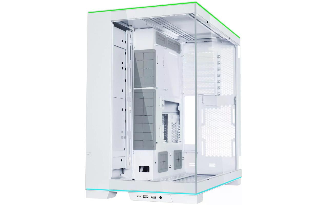 Lian Li O11 Dynamic EVO RGB Midi-Tower E-ATX Tempered Glass Weiß