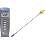 VOLTCRAFT K101 + TP 201 Temperatur-Messgerät -200 bis +1370 °C Fühler-Typ K