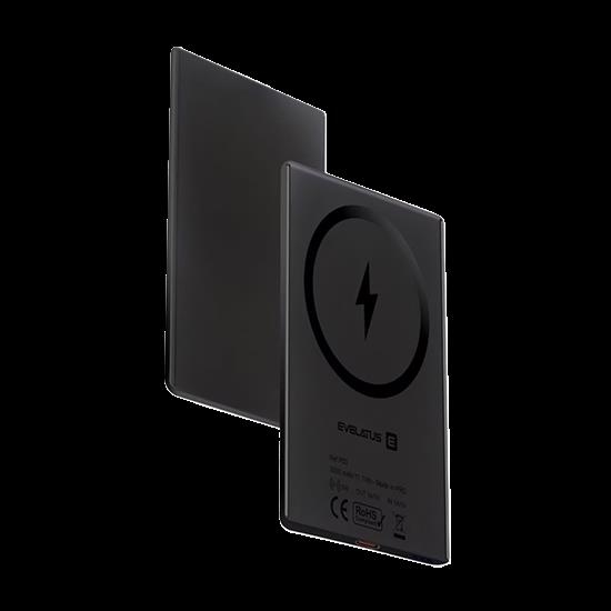 Evelatus Powerbank Super Slim With Wireless Charging - Black (null)