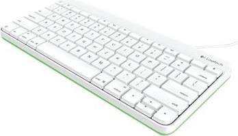 Logitech Wired for iPad Tastatur USB QWERTY UK Weiß