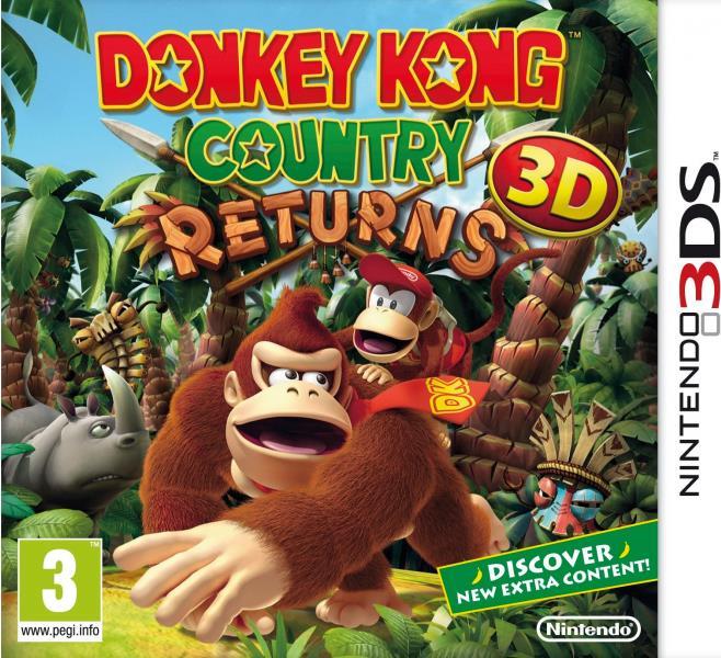 Donkey Kong Country Returns 3D (Select) - 201518 - Nintendo 3DS (201518)