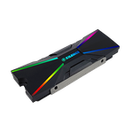 Xilence M2SSD.B.ARGB Speichermodul Kühler Schwarz 1 Stück(e) (XC401)