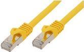 shiverpeaks®-BASIC-S--RJ45 Patchkabel S/FTP,PIMF, RohkabelCat.7 Rohkabel Halogenfrei, gelb, 2,0m (BS75512-Y)