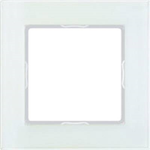 Jung 1fach Rahmen A creation Mattweiß AC581GLWMT (AC581GLWMT)