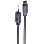 shiverpeaks BS69014-0.5 Audio-Kabel 0,5 m TOSLINK 3.5mm Schwarz (BS69014-0.5)