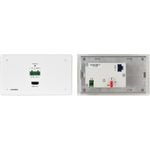KRAMER WP-789R/EU-80/86(W) - HDBT Empfänger zum Wandeinbau mit RS-232 und IR Weiterleitung, PoE Spannungsaufnahme (50-80562090)