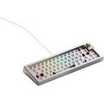 Glorious PC Gaming Race GMMK 3 Pro 65% Custom Gaming-Tastatur - Barebone ANSI-Layout silber (GLO-KB-GMMK3-PRO-65-BB-W-SIL-US)