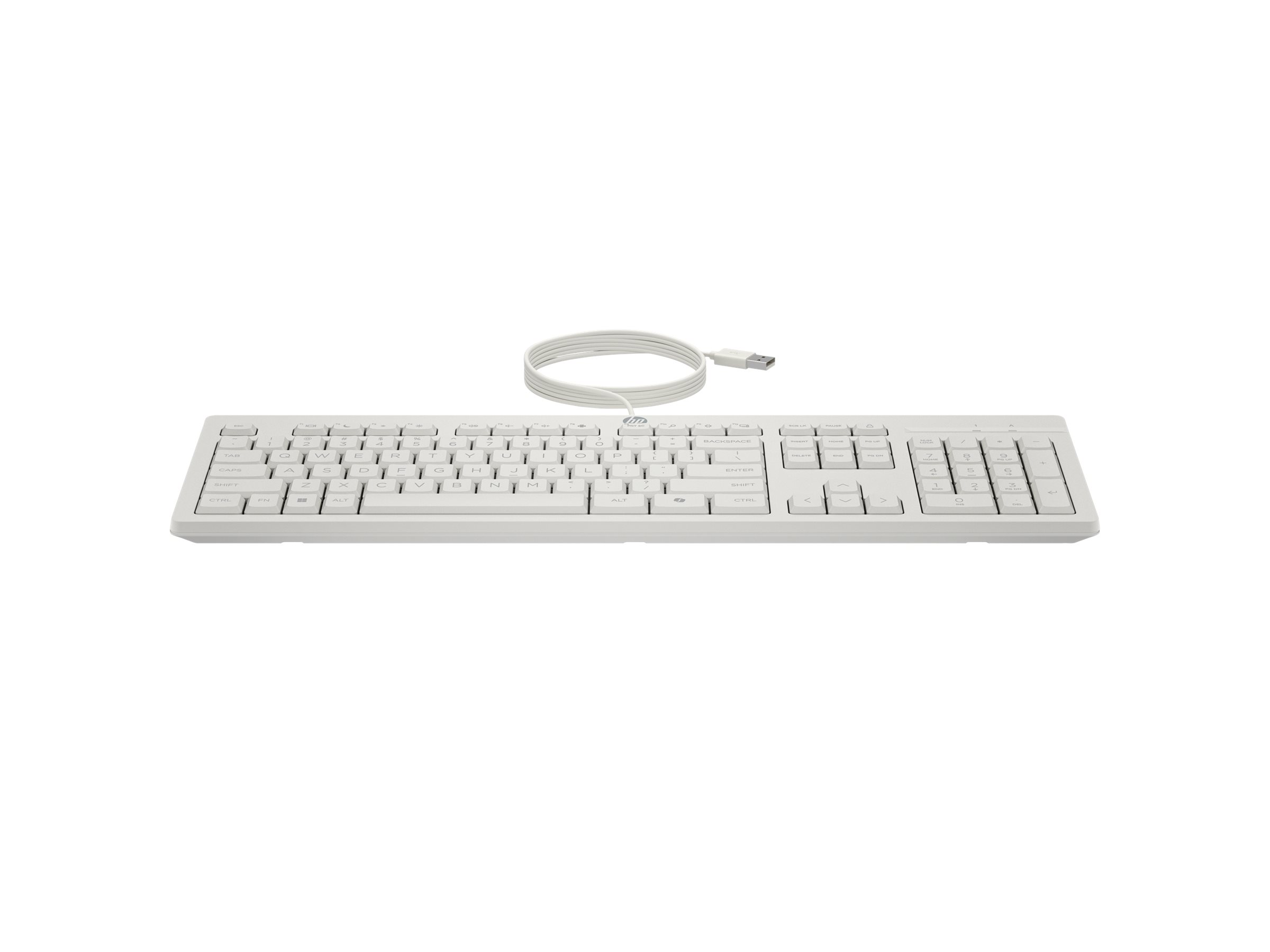 HP 225 Tastatur-und-Maus-Set Kabelgebunden Kaschmirweiß