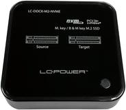 LC-Power LC-DOCK-M2-NVMe für 2x NVMe-M.2-SSD Dockingstation retail (LC-DOCK-M2-NVME)
