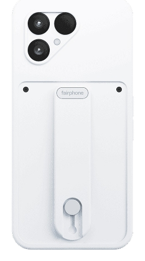 Fairphone 6 Rückabdeckung mit Finger Loop Wolkenweiß