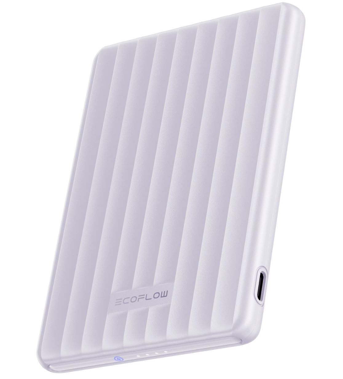 EcoFlow RAPID Mag 5K Powerbank 5000 mAh MagSafe Qi Wireless Violett