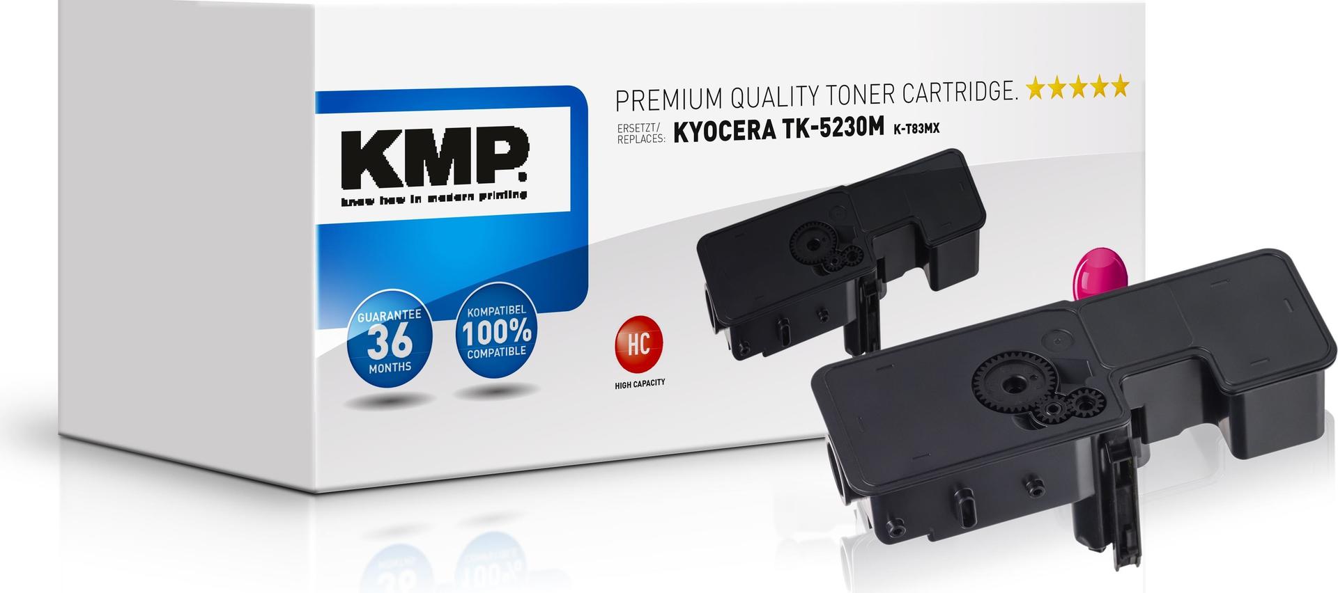 KMP K-T83MX Laserpatrone 2200Seiten Magenta (2911,3006)