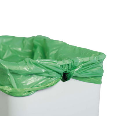 MAUL MAULcycle 9502294 Abfallbehälter 40 l Edelstahl Schwarz, Silber