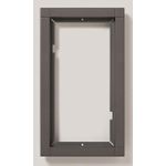 S. Siedle & Soehne Kombirahmen KR 611-2/1-0 DG dunkelgrau-glimmer (200038732-00)