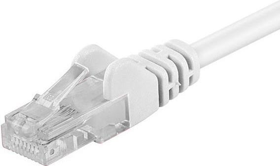 DSIT CAT 5e Netzwerkkabel U/UTP - 0.25 Meter - Weiß - CCA (DC-C52-002)