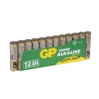 Gold Peak GP Super Alkaline 24A S12 - Batterie 12 x AAA Alkalisch (03024AS12)