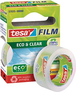 TESA eco&clear 15mm10m 10m Transparent 1Stück(e) Klebeband für das Büro (57035-00000-00)