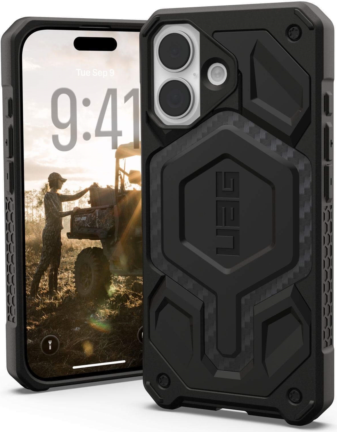 UAG Urban Armor Gear Monarch Pro MagSafe Case | Apple iPhone 17 | carbon fiber | 114516114242 (114516114242)