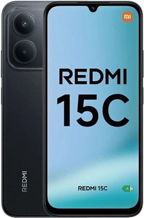 Xiaomi Redmi 15C 4G Dual Sim 4GB RAM 128GB - Midnight Black [Energieklasse A] (MZB0KOAEU)