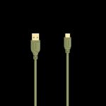 Hama Flexi-Slim USB Kabel 0,75 m USB 2.0 USB C USB A Grün (00200637)