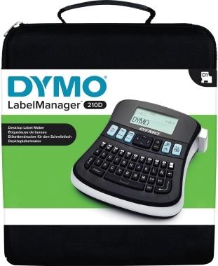 DYMO LabelManager 210D Beschriftungsgerät Thermotransfer 180 dpi Schwarz, Grau
