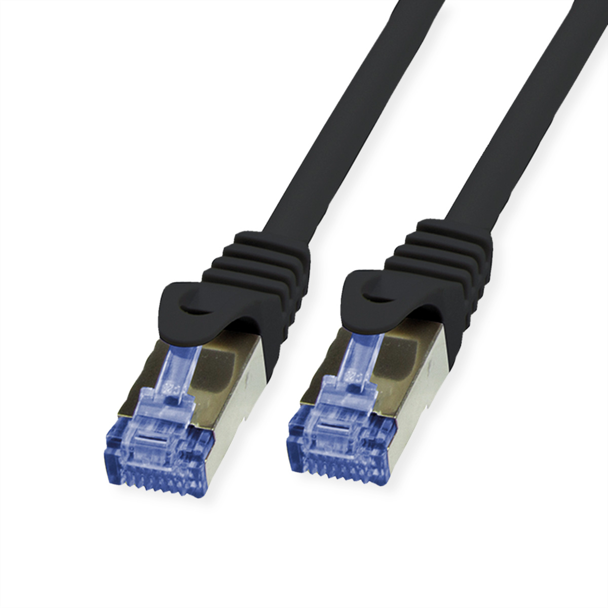 VALUE 21.99.0721 Cat.6a S/FTP Patchkabel 30 m Schwarz