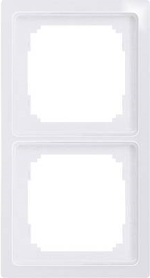 Eltako 2fach Rahmen Weiß (glänzend) 30055827 (30055827)