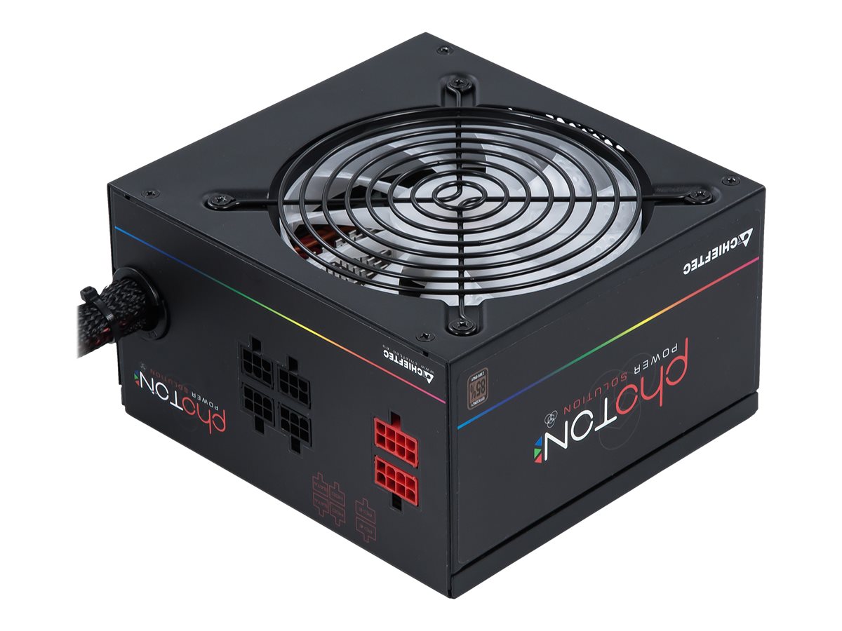 Chieftec Photon Series CTG-750C-RGB Netzteil 750 W 80 PLUS Bronze 120 mm RGB Schwarz