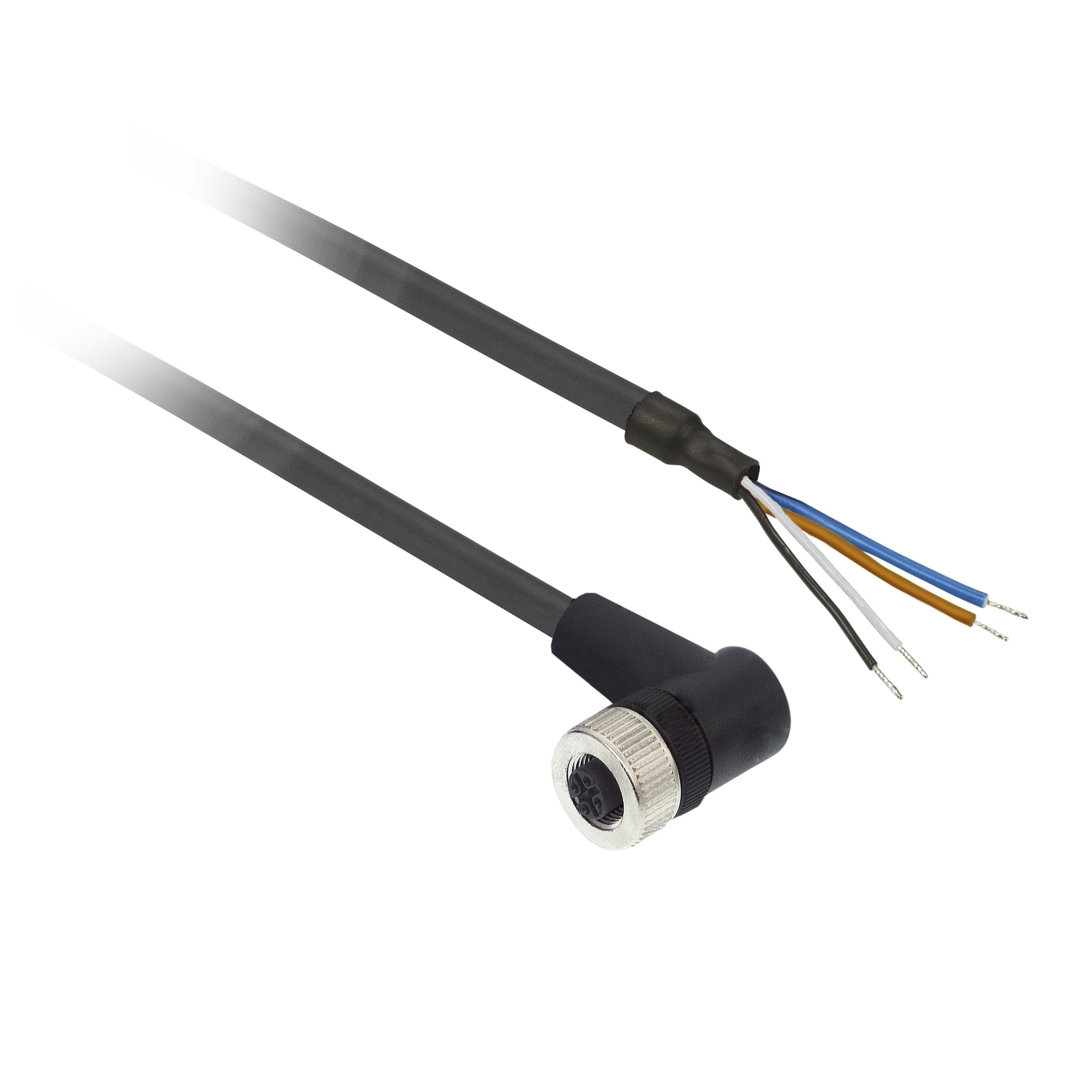Schneider Electric XZCP1241L10 Sensor-/Aktuatorkabel 10 m M12 Schwarz