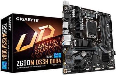 Gigabyte Z690M DS3H DDR4 (rev. 1.0) Intel Z690 LGA 1700 micro ATX (Z690M DS3H DDR4)