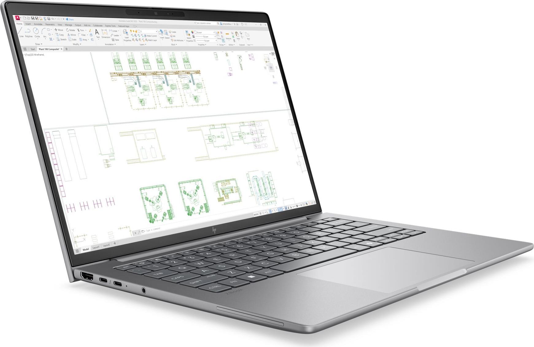 HP ZBook 8 G2i 14" Intel Core Ultra X7 358H 32 GB RAM 1 TB SSD Meteor Silber