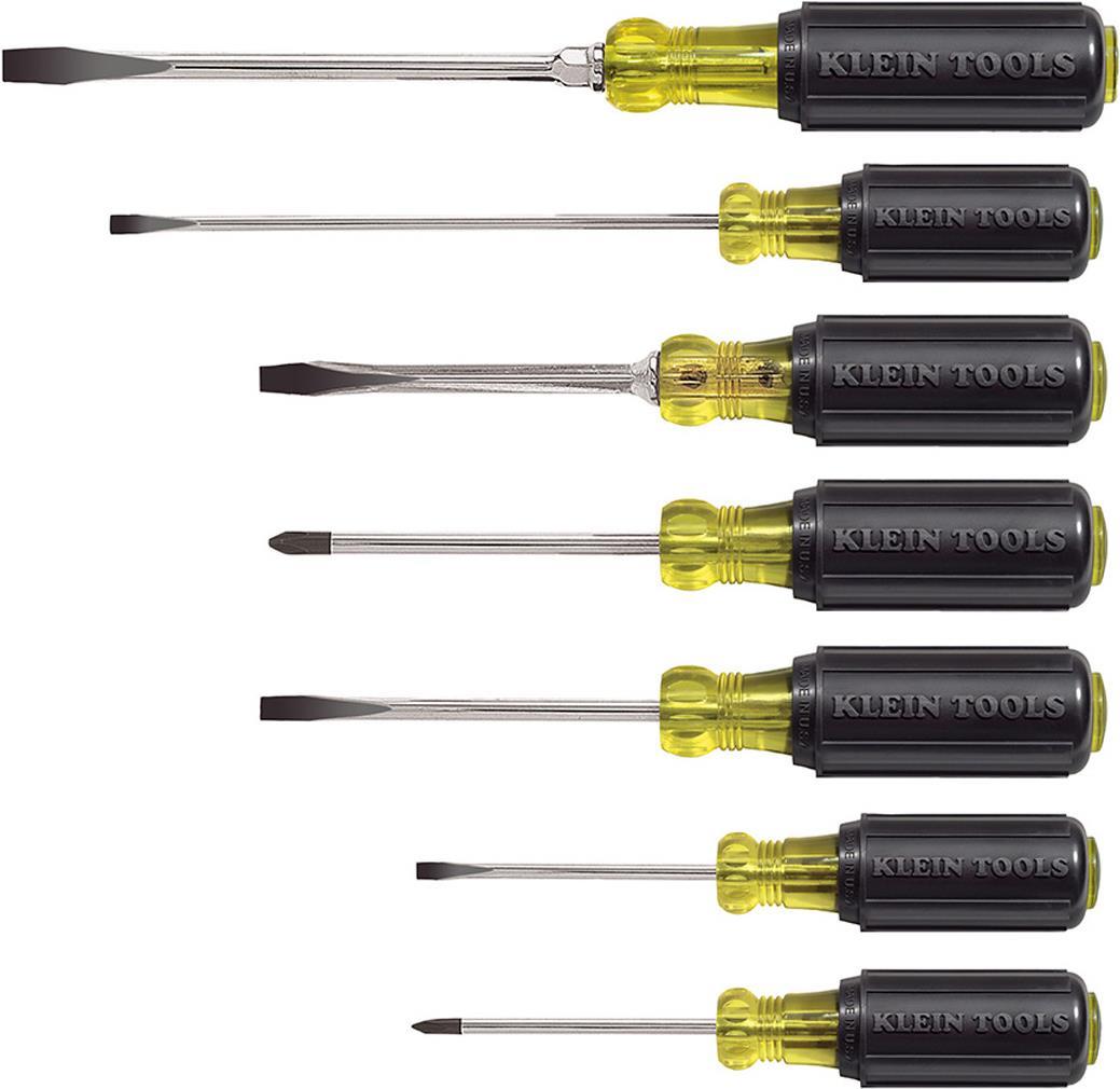 KLEIN TOOLS 85076 Schraubendreher, 7-teiliges Set (85076)